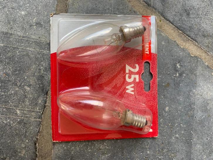 Kaarsvormige gloeilampen – 25W E14 (helder), Huis en Inrichting, Lampen | Losse lampen, Ophalen of Verzenden