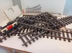 Lot Marklin Track 1 piste 5965/5602/5935/5936/5903/5917/../., Enlèvement ou Envoi, Rails, Utilisé, Courant continu ou Courant alternatif