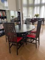 Eettafel en set van 6 stoelen, Huis en Inrichting, Complete eetkamers, 4 tot 6 stoelen, Macintosch, Gebruikt