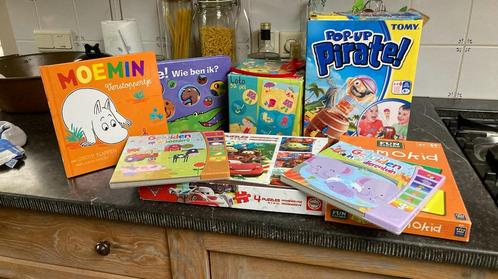 Pakket voor peuters (spel, boek, puzzel), Kinderen en Baby's, Speelgoed | Educatief en Creatief, Zo goed als nieuw, Met geluid