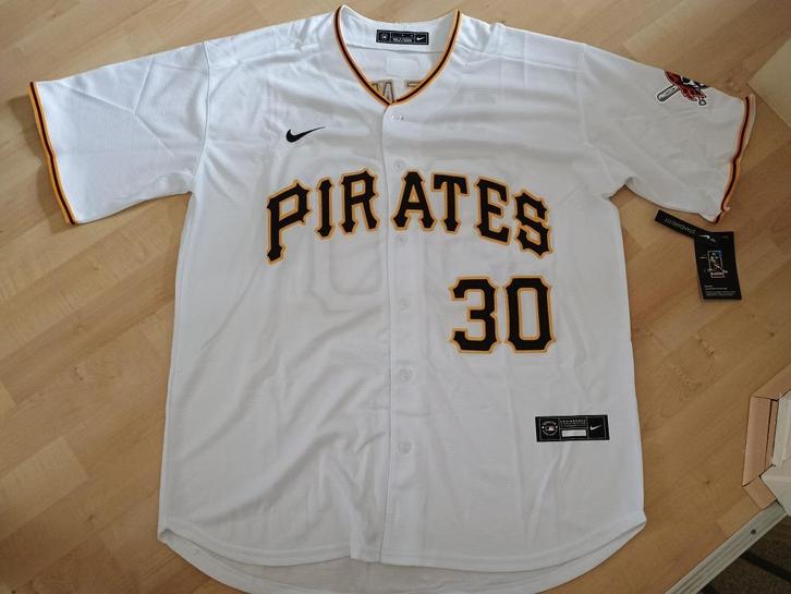 Pittsburgh Pirates Jersey Skenes maat: L, Sport en Fitness, Honkbal en Softbal, Nieuw, Kleding, Honkbal, Verzenden