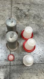 Voederbak/drinkbak kippen - kippen toebehoren, Dieren en Toebehoren, Ophalen, Zo goed als nieuw