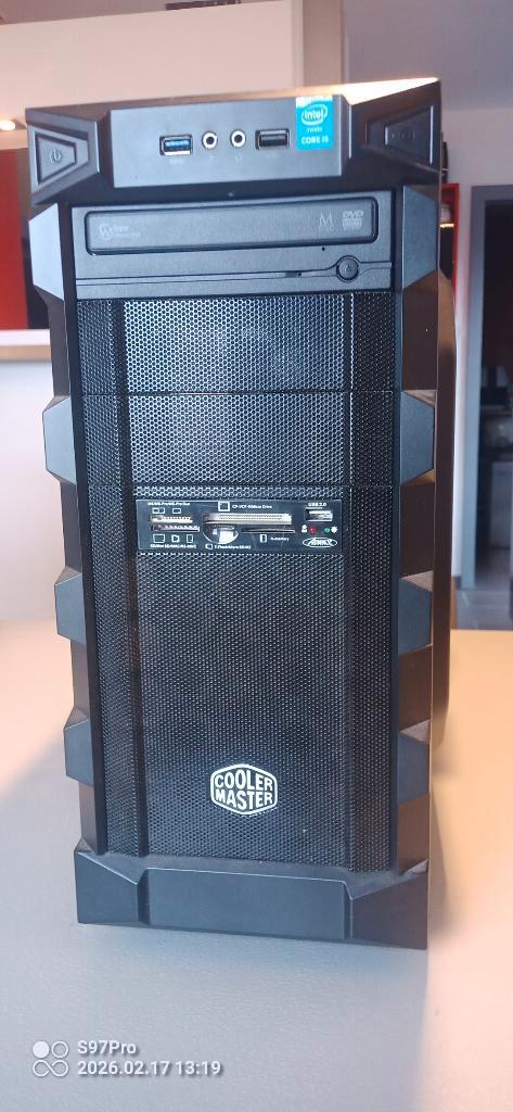 pc bureautique et jeux, Informatique & Logiciels, Ordinateurs de bureau, Utilisé, HDD, SSD, Avec carte vidéo, Avec moniteur, Gaming