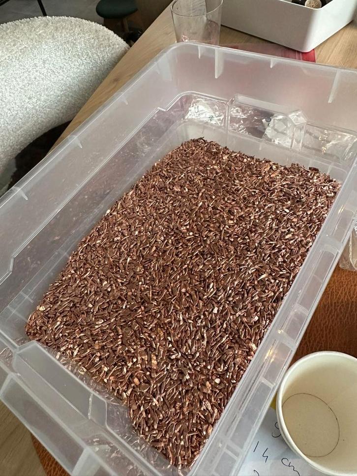 Kopergranulaat 99,9%, Bricolage & Construction, Métaux, Neuf, Cuivre ou Laiton, Enlèvement