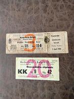 Tickets nederland-belgie, Verzamelen, Verzenden, Gebruikt, Overige typen