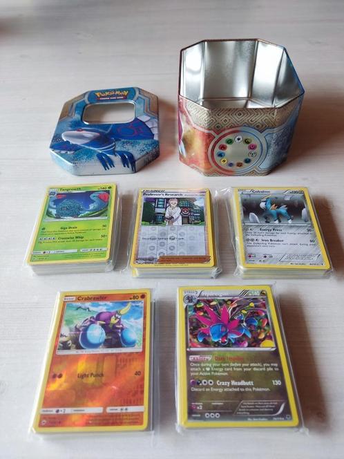 Kyogre Tin met 250 Pokemon Kaarten, Hobby & Loisirs créatifs, Jeux de cartes à collectionner | Pokémon, Comme neuf, Plusieurs cartes