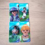 4 kaarten Playmobil Milka holograms, Enlèvement ou Envoi, Comme neuf