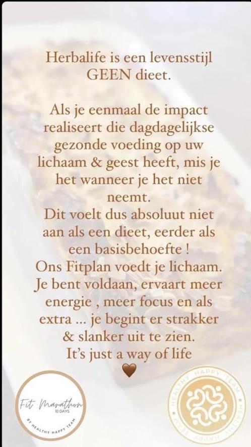 Start de Fit Marathon en Profiteer van Korting!, Sport en Fitness, Gezondheidsproducten en Wellness, Nieuw, Poeder of Drank, Ophalen of Verzenden