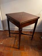 ANTIEKE BIJZETTAFEL KAARTTAFEL ENVELOP MAHONIE SIDETABLE, Ophalen