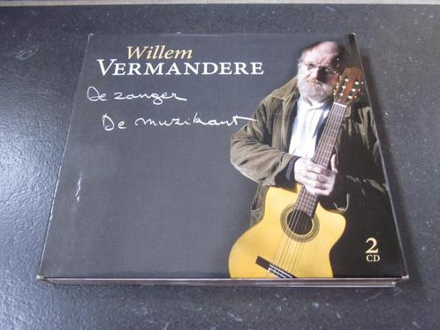 Willem Vermandere - Le chanteur Le musicien - CD x 2, CD & DVD, CD | Néerlandophone, Enlèvement ou Envoi