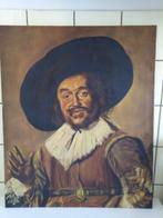 Te koop mooi olieverf portret, signatuur H. Dusveld!, Antiek en Kunst, Ophalen of Verzenden