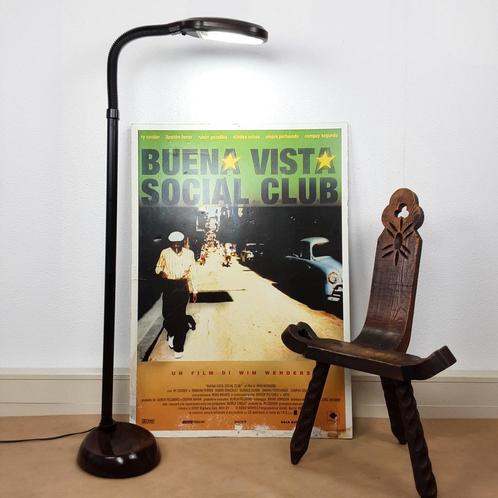 Lampadaire orientable vintage en plastique années 60/70, asp, Maison & Meubles, Lampes | Lampadaires, Comme neuf, 100 à 150 cm