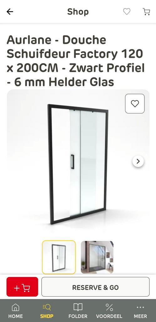 Douchedeur nieuw in de doos, Huis en Inrichting, Badkamer | Complete badkamers, Nieuw, Ophalen