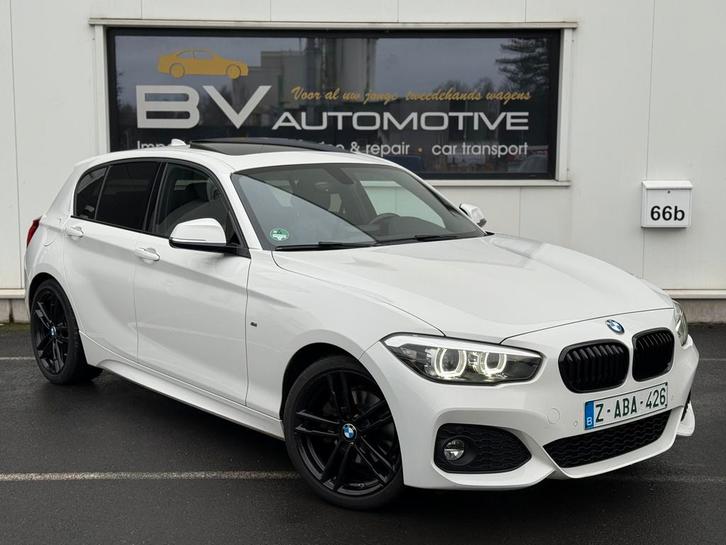 BMW 120i M Sport automaat - PANO - LEDER - SHADOW, Auto's, BMW, Bedrijf, Te koop, 1 Reeks, ABS, Airbags, Airconditioning, Android Auto