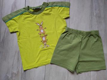  M98 - Woody pyjama thema konijn