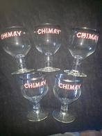 5 verres à chimay, Collections, Marques de bière, Enlèvement ou Envoi, Comme neuf