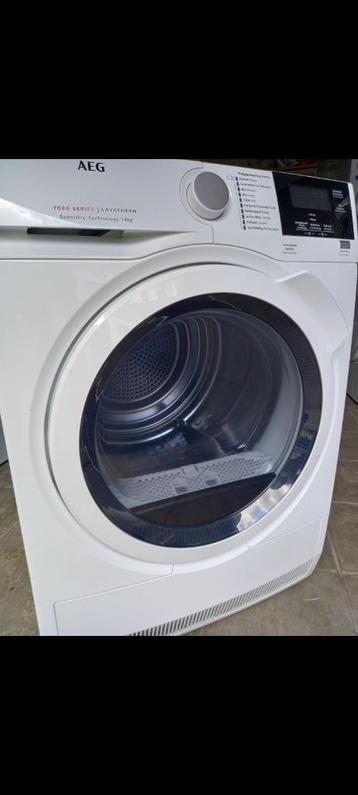 Sèche linge AEG 8kg pompe à chaleur A ++. Série 7000, Enlèvement, Comme neuf, Chargeur frontal