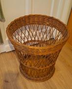 antieke vintage rieten mand TE GEBRUIKEN ALS WASMAND, Ophalen, Mand, Rond, Zo goed als nieuw