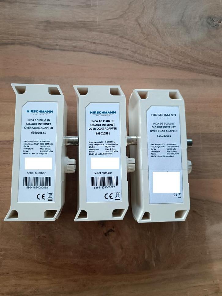 Hirschmann Gigabit Ethernet over Coax, Computers en Software, Netwerkkaarten, Ophalen of Verzenden