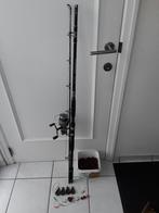 Meerval hengel, 2m40 of voor boot ,met 10000 Shimano molen., Watersport en Boten, Ophalen, Nieuw, Complete set