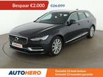 Volvo V90 2.0 D4 (bj 2019, automaat), Auto's, Volvo, 1969 cc, 5 deurs, Adaptive Cruise Control, Zilver of Grijs