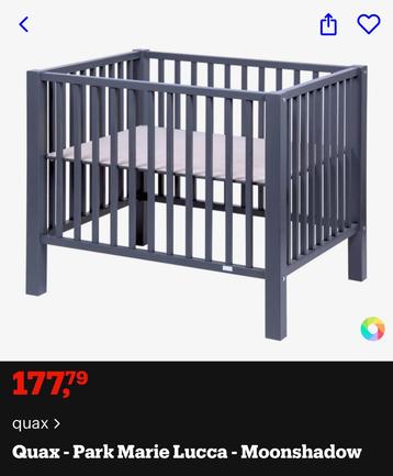 Quax moon shadow baby bed en park beschikbaar voor biedingen