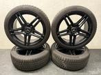 18” Mercedes A, C klasse W177, W205 Velgen + Banden 225/45/1, 18 inch, Gebruikt, Banden en Velgen, Personenwagen