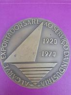 1970 Portugal medaille Algarve 50 jaar exporteur sardines, Verzenden, Brons