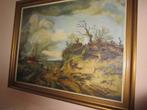 Schilderij op het platteland, Ophalen of Verzenden