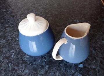 vintage suikerpot + melkkan (DDR, Torgau)  beschikbaar voor biedingen