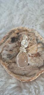 rutielkwarts edelsteen hanger zilver juwelen sieraden, Ophalen of Verzenden, Nieuw, Zilver, Zilver