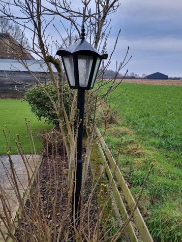 buitenlantaarn lantaarnpaal terraslamp sokkellamp smeedijzer beschikbaar voor biedingen