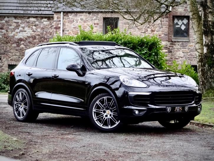 Porsche Cayenne D V6 * LUCHTVERING - PANO - CAM - LEER*, Auto's, Porsche, Bedrijf, Te koop, Cayenne, 4x4, ABS, Achteruitrijcamera