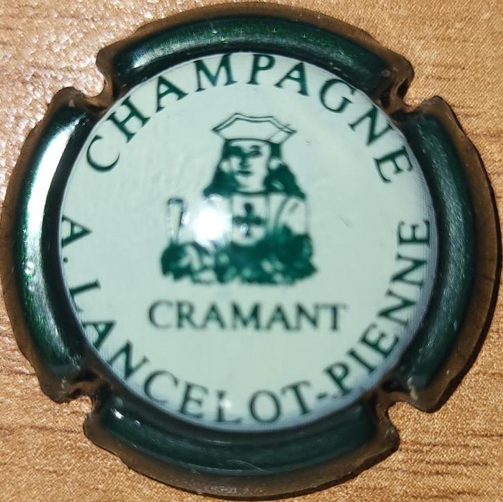 Capsule Champagne A. LANCELOT-PIENNE vert clair & vert nr.15, Verzamelen, Wijnen, Nieuw, Champagne, Frankrijk, Ophalen of Verzenden