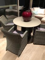 Tafel, Huis en Inrichting, Tafels | Eettafels, Ophalen, Gebruikt, Glas