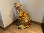 Prachtig luipaard beeld, Verzamelen, Beelden en Beeldjes, Ophalen, Zo goed als nieuw, Dier