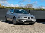 Seat Leon 1.6 Benzine Airco 95000 km kan gekeurd worden, Auto's, Seat, Stof, Zwart, Leon, Bedrijf