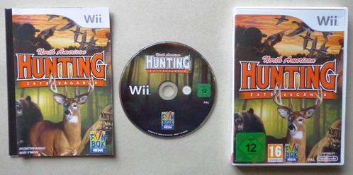 North American Hunting Extra Vaganza voor de Nintendo Wii, Consoles de jeu & Jeux vidéo, Jeux | Nintendo Wii, Comme neuf, Enlèvement ou Envoi