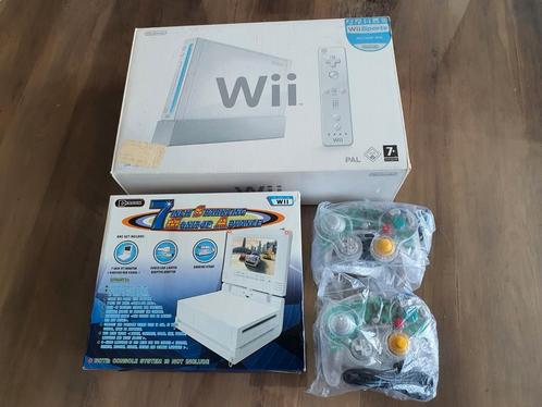 Wii console + extra's, Games en Spelcomputers, Spelcomputers | Nintendo Wii, Zo goed als nieuw, Ophalen