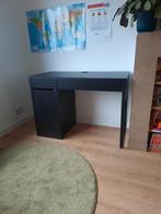 Ikeabureau Micke zwart, Maison & Meubles, Bureaux, Enlèvement