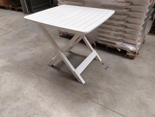 NEUF lot de tables pliantes en plastique, Jardin & Terrasse, Tables de jardin, Neuf, Carré, Plastique, Envoi