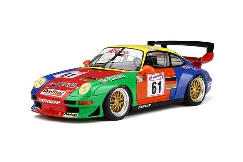 Porsche 911 993 GT2 Le Mans Harlekijn GT Spirit GT754 1/18, Hobby en Vrije tijd, Modelauto's | 1:18, Nieuw, Auto, Overige merken