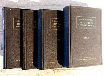 HET SCHEEPSSTOOMWERKTUIG EEN HANDBOEK 4 volumes compleet  beschikbaar voor biedingen