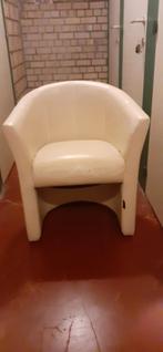 Siège en cuir 1 place, Maison & Meubles, Enlèvement