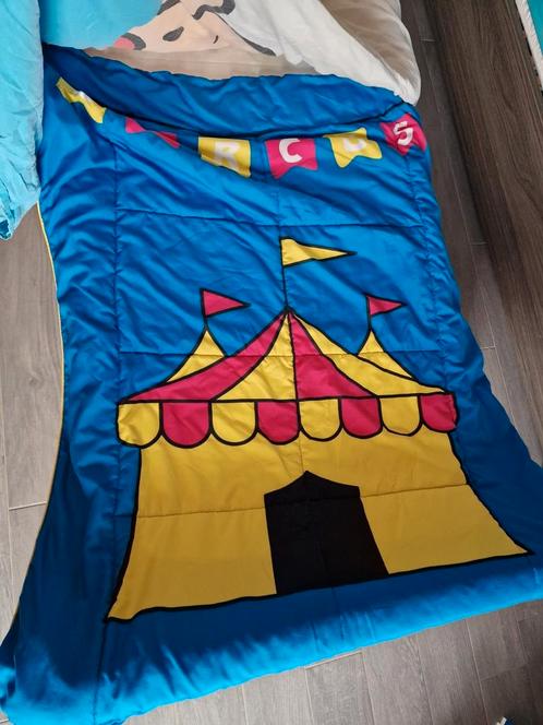 Lakens / donsdeken / hoeslakens, Kinderen en Baby's, Kinderkamer | Beddengoed, Gebruikt, Dekbedovertrek, Roze, Jongetje of Meisje