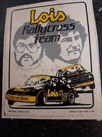 Sticker Lois Rallycross team Porsche en Ford Escort, Verzamelen, Ophalen of Verzenden, Zo goed als nieuw, Auto of Motor