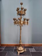 19e eeuwse Franse koperen kerkkandelaar, Antiek en Kunst, Ophalen