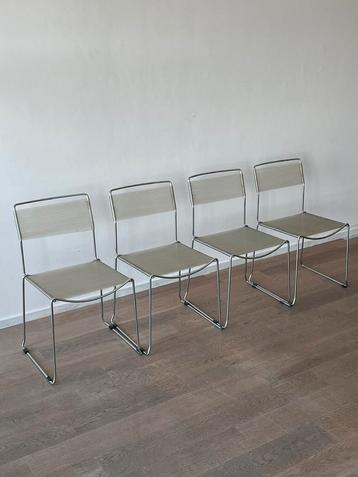 Vintage design Spaghetti stoelen, Belotti, set van 4 beschikbaar voor biedingen