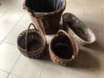 Rieten manden, Huis en Inrichting, Ophalen, Mand