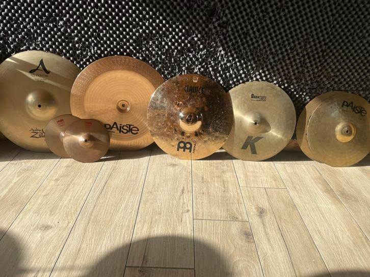 Verschillende cymbalen te koop, Musique & Instruments, Batteries & Percussions, Comme neuf, Enlèvement
